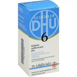 BIOCHEMIE DHU 6 Kalium sulphuricum D 12 tabletek, 200 szt