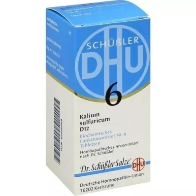 BIOCHEMIE DHU 6 Kalium sulphuricum D 12 tabletek, 200 szt