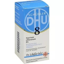 BIOCHEMIE DHU 8 Natrium chloratum D 3 tabletki, 200 szt