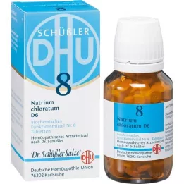 BIOCHEMIE DHU 8 Natrium chloratum D 6 tabletek, 200 szt