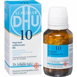 BIOCHEMIE DHU 10 Natrium sulphuricum D 6 tabletek, 200 szt