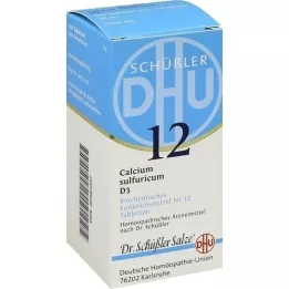 BIOCHEMIE DHU 12 tabletek Calcium sulphuricum D 3, 200 szt