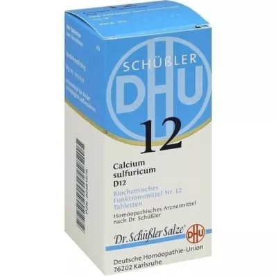 BIOCHEMIE DHU Calcium sulphuricum D 12 tabletek, 200 szt