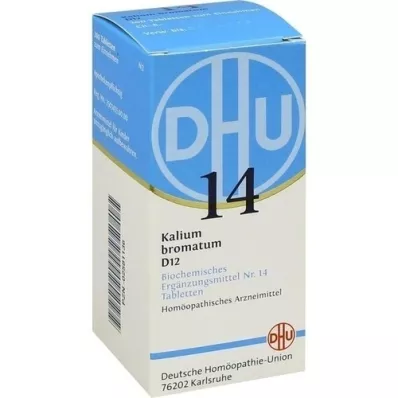 BIOCHEMIE DHU 14 Kalium bromatum D 12 tabletek, 200 szt