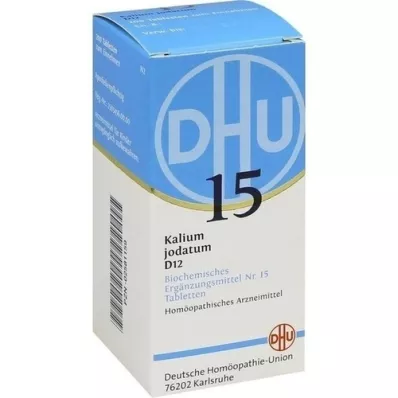 BIOCHEMIE DHU 15 Kalium jodatum D 12 tabletek, 200 szt