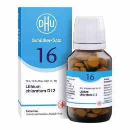 BIOCHEMIE DHU 16 Lithium chloratum D 12 tabletek, 200 szt