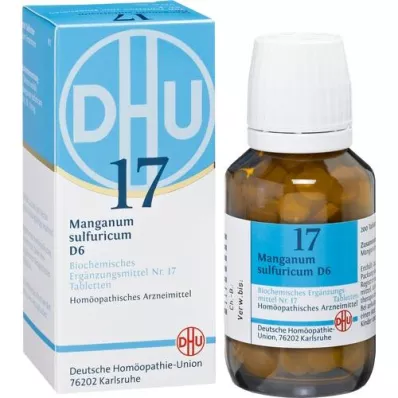 BIOCHEMIE DHU 17 Manganum sulphuricum D 6 tabletek, 200 szt