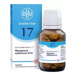 BIOCHEMIE DHU 17 Manganum sulphuricum D 12 tbl, 200 pc