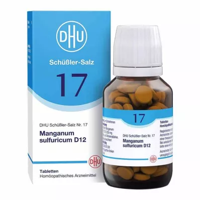 BIOCHEMIE DHU 17 Manganum sulphuricum D 12 tbl, 200 pc BIOCHEMIE DHU 17 Manganum sulphuricum D 12 tbl, 200 pc