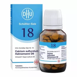 BIOCHEMIE DHU 18 Calcium sulphuratum D 6 tabletek, 200 szt