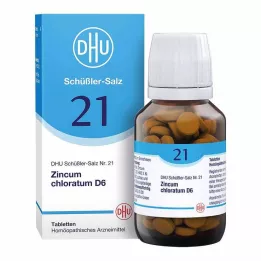 BIOCHEMIE DHU 21 Zincum chloratum D 6 tabletek, 200 szt