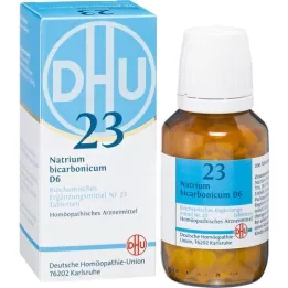 BIOCHEMIE DHU 23 Natrium bicarbonicum D 6 tbl, 200 szt