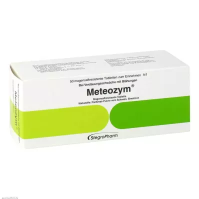 METEOZYM Tabletki powlekane, 50 szt