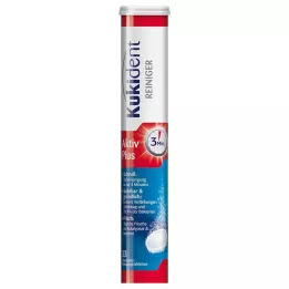 KUKIDENT Cleaner Express Active Plus Tabs, 33 szt