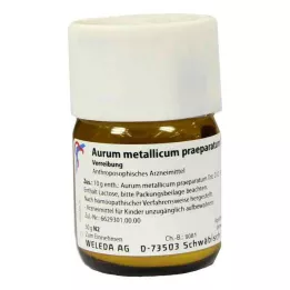 AURUM METALLICUM PRAEPARATUM D 12 Trituration, 50 g