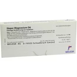 HEPAR MAGNESIUM D 6 ampułek, 8 x 1 ml