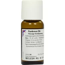 PANKREAS D 6 Rozcieńczenie, 50 ml