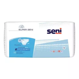 SUPER SENI Majtki chłonne dla dorosłych, rozmiar 4 XL, 30 szt