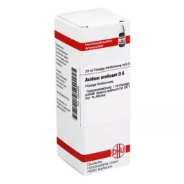 ACIDUM ACETICUM D 6 Rozcieńczenie, 20 ml
