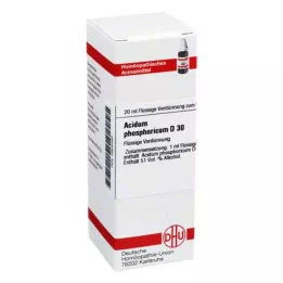 ACIDUM PHOSPHORICUM D 30 Rozcieńczenie, 20 ml