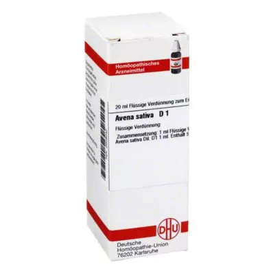 AVENA SATIVA D 1 Rozcieńczenie, 20 ml