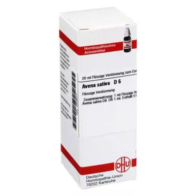 AVENA SATIVA D 6 Rozcieńczenie, 20 ml