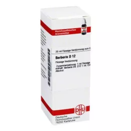 BERBERIS D 12 Rozcieńczenie, 20 ml