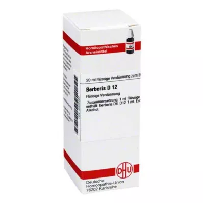 BERBERIS D 12 Rozcieńczenie, 20 ml