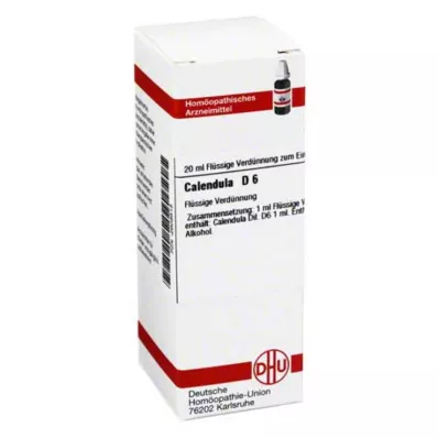 CALENDULA D 6 Rozcieńczenie, 20 ml