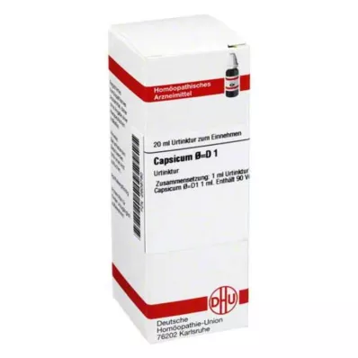 CAPSICUM nalewka macierzysta D 1, 20 ml