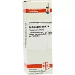 CARBO ANIMALIS Rozcieńczenie D 30, 20 ml