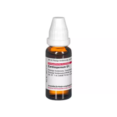 CARDIOSPERMUM D 1 Rozcieńczenie, 20 ml CARDIOSPERMUM D 1 Rozcieńczenie, 20 ml
