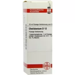 CHELIDONIUM D 12 Rozcieńczenie, 20 ml