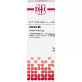 CONIUM Rozcieńczenie D 5, 20 ml