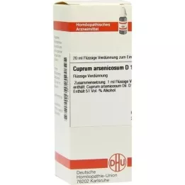 CUPRUM ARSENICOSUM D 12 Rozcieńczenie, 20 ml