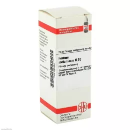 FERRUM METALLICUM D 30 Rozcieńczenie, 20 ml
