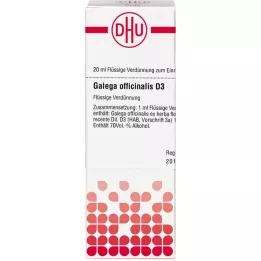 GALEGA officinalis D 3 rozcieńczenie, 20 ml