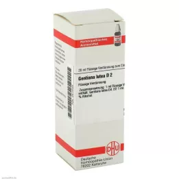 GENTIANA LUTEA D 2 Rozcieńczenie, 20 ml