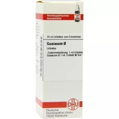 GUAIACUM nalewka macierzysta D 1, 20 ml
