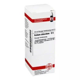 KALIUM CHLORATUM D 6 Rozcieńczenie, 20 ml