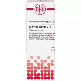 LATHYRUS SATIVUS D 12 Rozcieńczenie, 20 ml