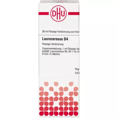 LAUROCERASUS Rozcieńczenie D 4, 20 ml