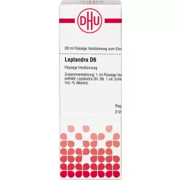 LEPTANDRA D 6 Rozcieńczenie, 20 ml