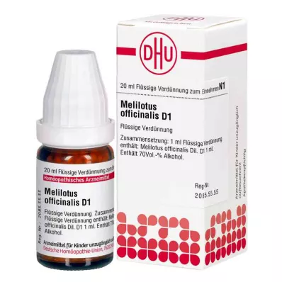 MELILOTUS OFFICINALIS D 1 Rozcieńczenie, 20 ml