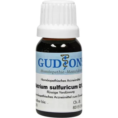 NATRIUM SULFURICUM Roztwór Q 10, 15 ml