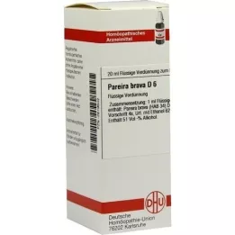 PAREIRA BRAVA D 6 Rozcieńczenie, 20 ml