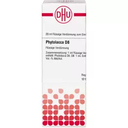 PHYTOLACCA Rozcieńczenie D 8, 20 ml