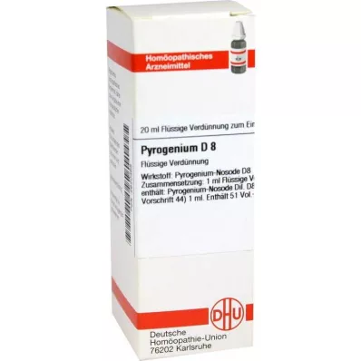 PYROGENIUM Rozcieńczenie D 8, 20 ml PYROGENIUM Rozcieńczenie D 8, 20 ml
