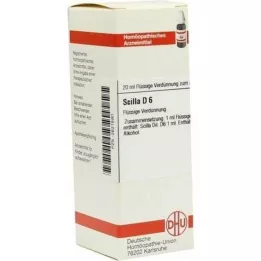SCILLA D 6 Rozcieńczenie, 20 ml