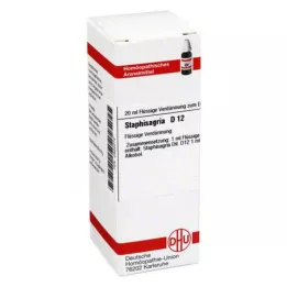 STAPHISAGRIA D 12 Rozcieńczenie, 20 ml